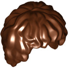 LEGO® los onderdeel Haar in kleur Roodachtig Bruin 10048