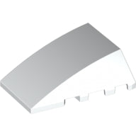 LEGO® los onderdeel Wig in kleur Wit 47753