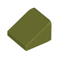 Plaatje in Gallery viewer laden, LEGO® los onderdeel Dakpan Algemeen Olijfgroen 54200