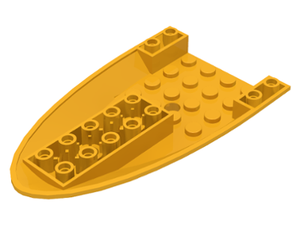 LEGO® los onderdeel Vliegtuig Helder Licht Oranje 87611