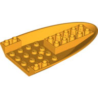Plaatje in Gallery viewer laden, LEGO® los onderdeel Vliegtuig Helder Licht Oranje 87611