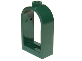 LEGO® los onderdeel Raamkozijn in kleur Donkergroen 30044