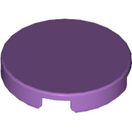 LEGO® los onderdeel Tegel Rond in kleur Medium Lavendel 4150