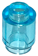 Plaatje in Gallery viewer laden, LEGO® los onderdeel Steen Rond Doorzichtig Lichtblauw 3062