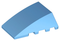 Plaatje in Gallery viewer laden, LEGO® los onderdeel Wig in kleur Medium Blauw 47753