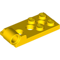 LEGO® los onderdeel Scharnier in kleur Geel 98285