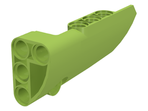 LEGO® los onderdeel Technisch Paneel in kleur Limoen 64391