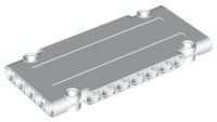 LEGO® los onderdeel Technisch Paneel in kleur Wit 64782