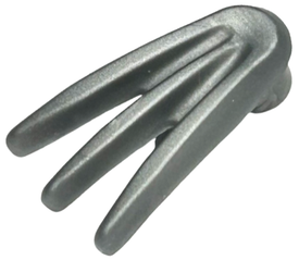 LEGO® los onderdeel Wapen in kleur Zilver 10187