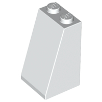 LEGO® los onderdeel Dakpan Algemeen in kleur Wit 3684c