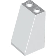 LEGO® los onderdeel Dakpan Algemeen in kleur Wit 3684c