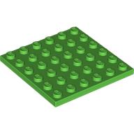 Plaatje in Gallery viewer laden, LEGO® los onderdeel Plaat Algemeen in kleur Fel Groen 3958