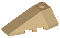 LEGO® los onderdeel Wig in kleur Donker Geelbruin 43710