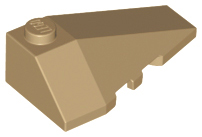 LEGO® los onderdeel Wig in kleur Donker Geelbruin 43711