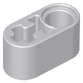 LEGO® Technische Hefbalk Licht Blauwachtig Grijs 60483