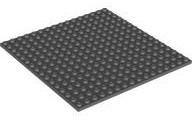 LEGO® Plaat Algemeen Donker Blauwachtig Grijs 91405