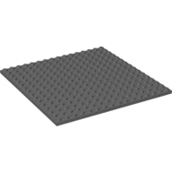 Plaatje in Gallery viewer laden, LEGO® Plaat Algemeen Donker Blauwachtig Grijs 91405