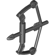 LEGO® los onderdeel Wapen in kleur Zwart 10258