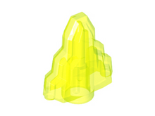 Plaatje in Gallery viewer laden, LEGO® los onderdeel Rots Doorzichtig Neon Groen 10178