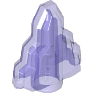 Plaatje in Gallery viewer laden, LEGO® los onderdeel Rots Doorzichtig Neon Groen 10178