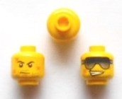 LEGO® los onderdeel Hoofd in kleur Geel 3626cpb0750