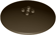 LEGO® los onderdeel Schaal in kleur Donker Bruin 3961