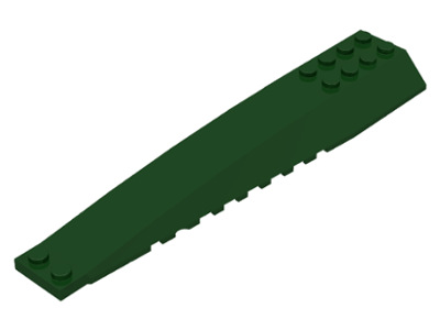 LEGO® los onderdeel Wig in kleur Donkergroen 45301