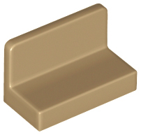 Plaatje in Gallery viewer laden, LEGO® los onderdeel Paneel in kleur Donker Geelbruin 4865b