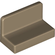 Plaatje in Gallery viewer laden, LEGO® los onderdeel Paneel in kleur Donker Geelbruin 4865b