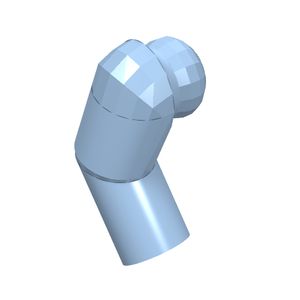 LEGO® los onderdeel Lijf Accessoire Helder Lichtblauw 982