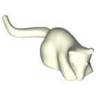 LEGO® los onderdeel Landdier Gloed In Donker Wit 40234