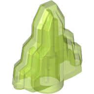 Plaatje in Gallery viewer laden, LEGO® los onderdeel Rots Doorzichtig Neon Oranje 10178