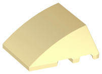 LEGO® los onderdeel Wig in kleur Geelbruin 64225