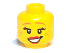 LEGO® los onderdeel Hoofd in kleur Geel 3626pb0775