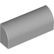 Plaatje in Gallery viewer laden, LEGO® onderdeel Dakpan Gebogen Licht Blauwachtig Grijs 6191