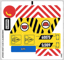 Plaatje in Gallery viewer laden, LEGO® stickervel set 60075-1 Excavator and Truck