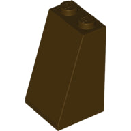 Plaatje in Gallery viewer laden, LEGO® los onderdeel Dakpan Algemeen Donker Bruin 3684c