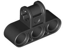 LEGO® los onderdeel Technische Verbinding Zwart 63869