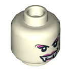 LEGO® los onderdeel Hoofd Gloed In Donker Wit 3626cpb0770