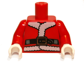 LEGO® los onderdeel Lijf met Motief Rood 973pb1243c01