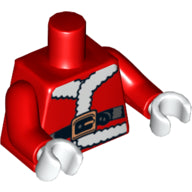 LEGO® los onderdeel Lijf met Motief Rood 973pb1243c01