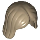 LEGO® los onderdeel Haar in kleur Donker Geelbruin 4530