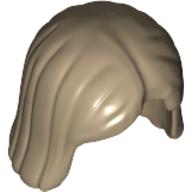 Plaatje in Gallery viewer laden, LEGO® los onderdeel Haar in kleur Donker Geelbruin 4530