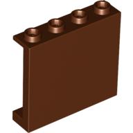 Plaatje in Gallery viewer laden, LEGO® los onderdeel Paneel in kleur Roodachtig Bruin 60581
