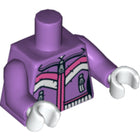 LEGO® onderdeel Lijf met Motief Medium Lavendel 973pb1231c01