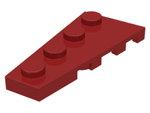 Plaatje in Gallery viewer laden, LEGO® los onderdeel Wig Plaat in kleur Donkerrood 41770