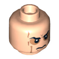 Plaatje in Gallery viewer laden, LEGO® los onderdeel Hoofd in kleur Lichte Noga 3626pb0806