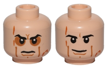 Plaatje in Gallery viewer laden, LEGO® los onderdeel Hoofd in kleur Lichte Noga 3626pb0806
