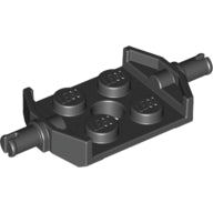 Plaatje in Gallery viewer laden, LEGO® los onderdeel Plaat Aangepast in kleur Zwart 11002