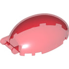 LEGO® los onderdeel Voorruit in kleur Doorzichtig Rood 87752